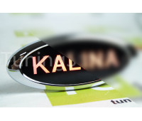 Диодный шильдик Sal-Man с красной надписью Kalina на Калина 2