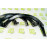 Расширители колёсных арок (фендеры) шагрень Razor Урбан с имитацией вырезов под болты на Лада 4х4 (Нива) 21214