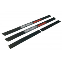 Наклейки карбоновые Granta Sport на пороги для Гранта, Гранта FL Наклейки карбоновые Granta Sport на пороги для Гранта, Гранта FL