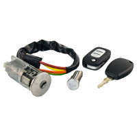 Замок зажигания в наборе с цилиндром замка с чип-ключом для Гранта FL Люкс 2018-2023 года Замок зажигания в наборе с цилиндром замка с чип-ключом для Гранта FL Люкс 2018-2023 года