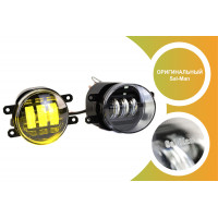 Двухрежимные (желтый 3000К и белый 6000К) светодиодные ПТФ Sal-Man 50W для Тойота, Лексус Двухрежимные (желтый 3000К и белый 6000К) светодиодные ПТФ Sal-Man 50W для Тойота, Лексус