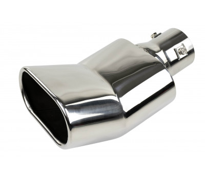 Овальная насадка глушителя Sal-Man HJ-3024 D137х75мм из нержавеющий стали с изгибом Овальная насадка глушителя Sal-Man HJ-3024 D137х75мм из нержавеющий стали с изгибом