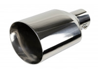 Овальная насадка глушителя Sal-Man HJ-705 D122х79мм из нержавеющий стали