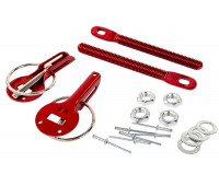 Замки капота универсальные Sal-Man 7220А красные для Лада, иномарок