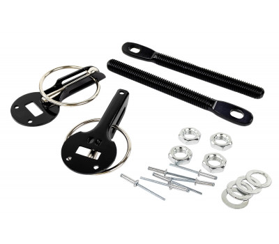 Замки капота универсальные Sal-Man 7220А черные для Лада, иномарок