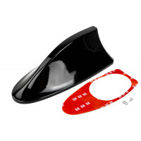 Черная антенна-плавник на крышу автомобиля для Лада и иномарок