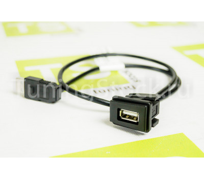Оригинальный кабель USB на 1 слот в бардачок для Приора