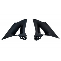 Облицовки задних стоек черные для Веста, Веста Спорт