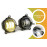 Двухрежимные (белый-желтый) светодиодные ПТФ Sal-Man 50 Вт для Приора, Шевроле Нива с 2009 года, Лада 2123, ГАЗ ГАЗель