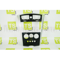 Центральная консоль 2DIN серебристая для Datsun с климат-системой Центральная консоль 2DIN серебристая для Datsun с климат-системой