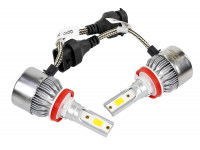 Светодиодные лампы C9 30W 6000K 3800LM H11 для Веста, Гранта, Иксрей, Калина, Ларгус, Приора Нива Легенд/Тревел, Шевроле Нива, Датсун