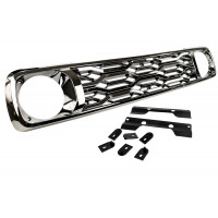 Решетка радиатора Titan хром без места под шильдик для Лада 4х4, Нива Легенд Решетка радиатора Titan хром без места под шильдик для Лада 4х4, Нива Легенд