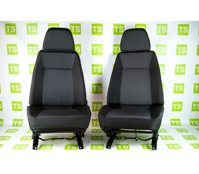 Комплект оригинальных передних сидений с салазками для Шевроле Нива до 2014 г.в.
