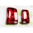 Задние светодиодные фонари Британия (красные) с бегающим повторителем для Лада 4х4 Нива 21213, 21214, 2131, Урбан