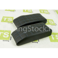 Чехлы на подлокотники Аламар экокожа с одинарной строчкой Квадрат (120мм) на Лада Нива 4х4, Шевроле Нива Чехлы на подлокотники Аламар экокожа с одинарной строчкой Квадрат (120мм) на Лада Нива 4х4, Шевроле Нива