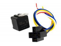 Реле 40-30А 5-контактное в сборе с предохранителем и колодкой