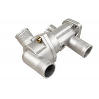 Термостат 85С нового образца Luzar для инжекторных ВАЗ 2113-2115, 2110-2112, 2108-21099