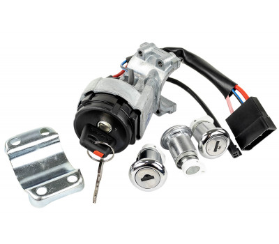 Замок зажигания в комплекте с цилиндрами замка ДААЗ на Приора Замок зажигания в комплекте с цилиндрами замка ДААЗ на Приора