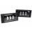 Светодиодные ПТФ Sal-Man 29W 4600lux 3 полосы двухцветные (бело-синий 6000К и желтый 3000К) для ВАЗ 2110-2112, 2113-2115, Шевроле Нива до рестайлинга 2009 года