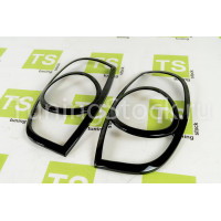 Накладки задних фонарей (НЗФ) Бертоник для Шевроле Нива после рестайлинга 2009 года