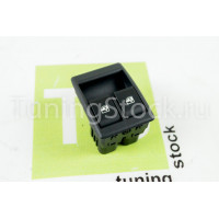 Блок управления стеклоподъемниками (передними) РемКом с зеленой подсветкой для Гранта, Калина 2, Датсун