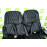 Обивка сидений (не чехлы) экокожа гладкая с цветной строчкой Ромб/Квадрат для ВАЗ 2108-21099, 2113-2115, 5-дверной Лада 4х4 (Нива) 2131