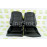 Обивка сидений (не чехлы) экокожа с перфорированной центральной частью и горизонтальной отстрочкой (Линии) для ВАЗ 2108-21099, 2113-2115, 5-дверная Лада 4х4 (Нива) 2131