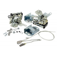 Бесшумные замки дверей с усиленными скобами для 3-дверной Лада 4х4, Нива Легенд