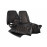 Обивка сидений (не чехлы) экокожа (центр с перфорацией) с цветной строчкой Соты  для ВАЗ 2110