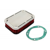 Красный воздушный фильтр нулевого сопротивления для карбюраторных Лада 4х4 (Нива), ВАЗ 2113-2115, 2110-2112, 2108-2109, 2101-2107, Ока