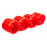 Чехол пальца суппорта (мини-гофра) красный полиуретан CS20 Drive для Гранта, Гранта FL, Приора Калина, Калина 2, ВАЗ 2108-2115