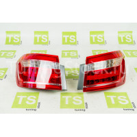 Диодные задние фонари с динамическим повторителем поворота на крылья для Веста