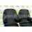 Обивка сидений (не чехлы) экокожа (центр с перфорацией) с цветной строчкой Соты на Приора хэтчбек, универсал