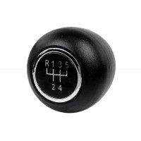 Ручка КПП Sal-Man черный пластик с хром кольцом для Калина 2004-2013 года Ручка КПП Sal-Man черный пластик с хром кольцом для Калина 2004-2013 года