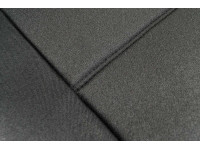 Модельные чехлы сидений (не обивка) черная ткань с центром из черной ткани на подкладке 10мм для Калина