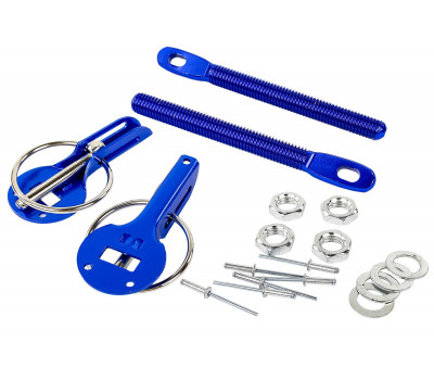 Замки капота универсальные Sal-Man 7220А синие для Лада, иномарок Замки капота универсальные Sal-Man 7220А синие для Лада, иномарок