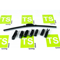 Бескаркасная щетка стеклоочистителя всесезонная Goodyear PREMIUM 21"/53 см (8 адаптеров) Бескаркасная щетка стеклоочистителя всесезонная Goodyear PREMIUM 21"/53 см (8 адаптеров)