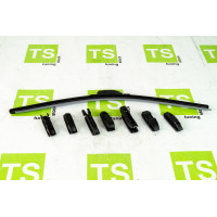 Бескаркасная щетка стеклоочистителя всесезонная Goodyear PREMIUM 23"/58 см (8 адаптеров) Бескаркасная щетка стеклоочистителя всесезонная Goodyear PREMIUM 23"/58 см (8 адаптеров)