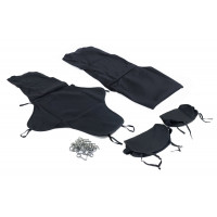 Майки на передние сиденья SPRINT черные Майки на передние сиденья SPRINT черные