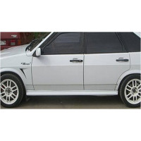 Пороги Лапша прямые на ВАЗ 2109, 21099, 2114, 2115 Пороги Лапша прямые на ВАЗ 2109, 21099, 2114, 2115