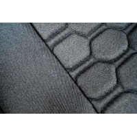 Обивка (не чехлы) сидений Recaro ткань с черной тканью 10мм (цветная строчка Соты) для Приора седан, ВАЗ 2110 Обивка (не чехлы) сидений Recaro ткань с черной тканью 10мм (цветная строчка Соты) для Приора седан, ВАЗ 2110