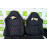 Обивка (не чехлы) сидений Recaro ткань с алькантарой (цветная строчка Ромб/Квадрат) на ВАЗ 2110, Приора седан