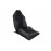 Обивка (не чехлы) сидений Recaro экокожа с тканью Полет (цветная строчка Ромб/Квадрат) для Приора седан, ВАЗ 2110
