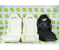 Комплект для сборки сидений Recaro (черная ткань, центр Ультра) на ВАЗ 2110, Приора седан