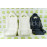 Комплект для сборки сидений Recaro экокожа с алькантарой (цветная строчка Ромб/Квадрат) на ВАЗ 2110, Приора седан