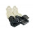 Комплект для сборки сидений Recaro ткань с алькантарой (цветная строчка Соты) на ВАЗ 2111, 2112, Приора хэтчбек, универсал
