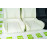 Комплект для сборки сидений Recaro (черная ткань, центр Искринка) на ВАЗ 2111, 2112, Приора хэтчбек, универсал