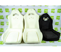 Комплект для сборки сидений Recaro черная ткань, центр Искринка на ВАЗ 2108, 2109, 21099, 2113, 2114, 2115, Лада 4х4 (Нива) 2131