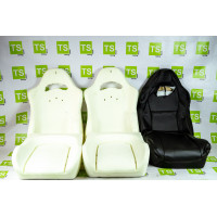 Комплект для сборки сидений Recaro экокожа (центр с перфорацией) на ВАЗ 2108-21099, 2113-2115, 5-дверная Нива 2131