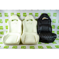 Комплект для сборки сидений Recaro экокожа гладкая с цветной строчкой Ромб/Квадрат на ВАЗ 2108-21099, 2113-2115, 5-дверная Нива 2131 Комплект для сборки сидений Recaro экокожа гладкая с цветной строчкой Ромб/Квадрат на ВАЗ 2108-21099, 2113-2115, 5-дверная Нива 2131